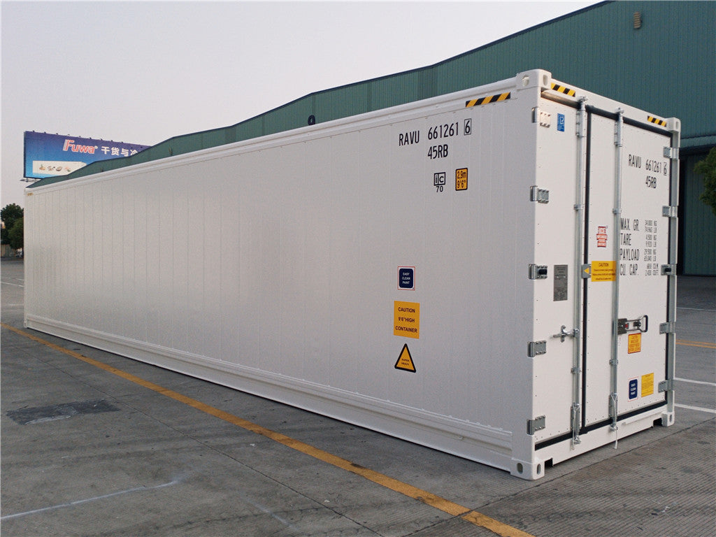 New 40ft High Cube Refrigerator Shipping Container – One Trip – Available Across the USA