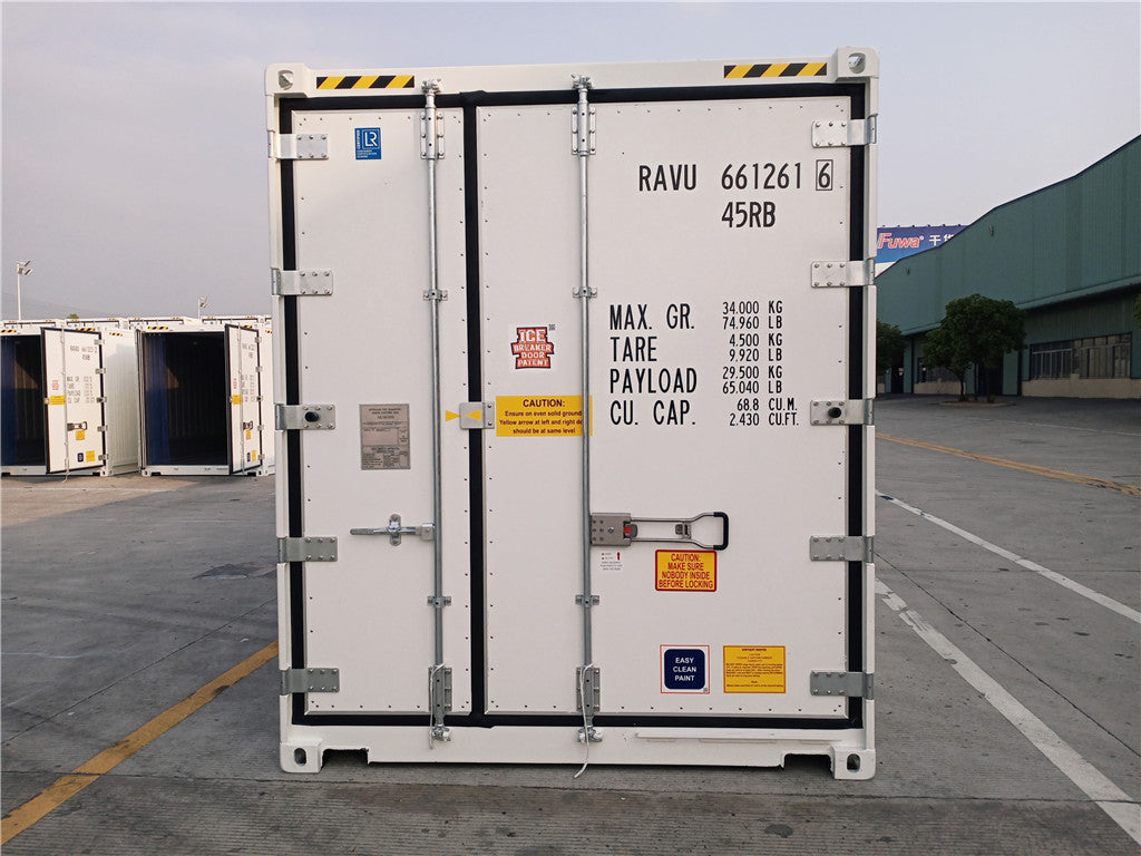New 40ft High Cube Refrigerator Shipping Container – One Trip – Available Across the USA